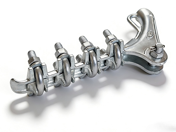 Dead End Strain Clamp – Product Overview The Dead End Strain Clamp is a critical overhead line hardware component designed for terminating and anchoring conductors at dead-end points in power transmission and distribution systems. It is w